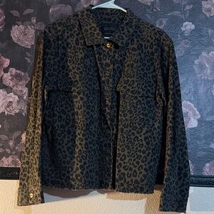 Sanctuary Leopard Print Jacket